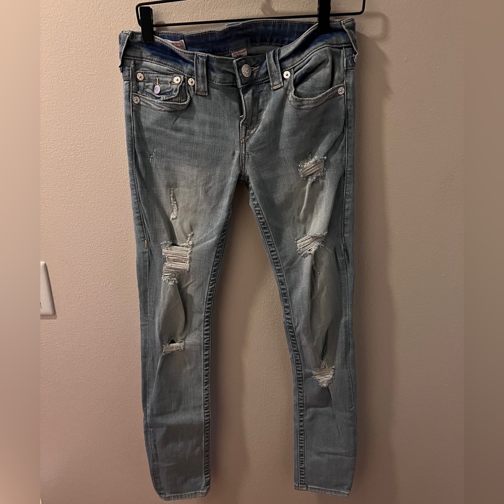 True Religion STELLA  LOW RISE SKINNY JEANS